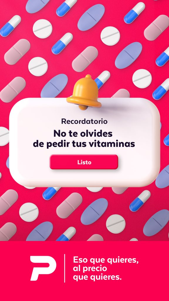 Story - recordatorio vitaminas (farmacias)
